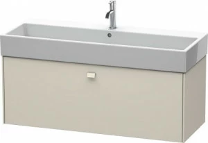 BR405709191 Тумбочка подвесная Brioso #BR4057 1184 x 459 мм Серо-коричневый декор