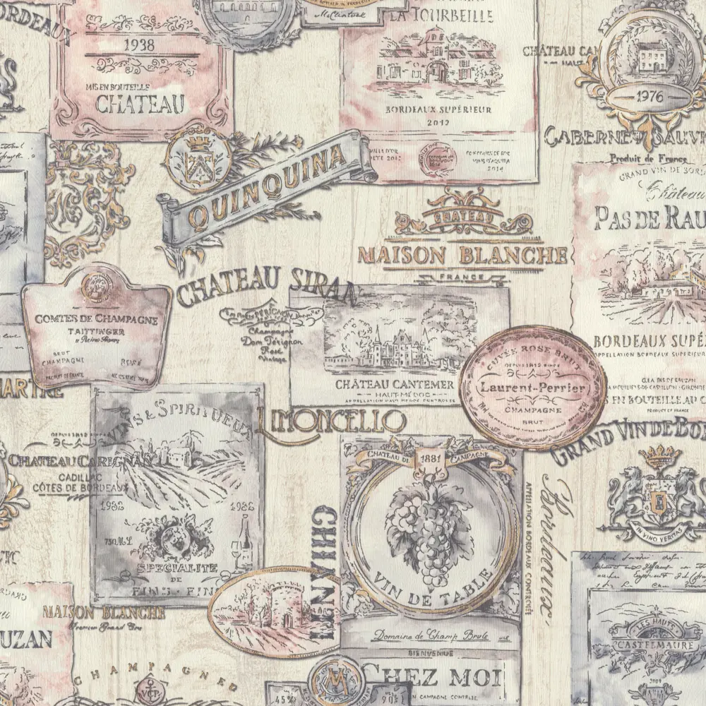 Обои флизелиновые Euro Decor Bordeaux бежевый 1.06 м ED7220-01 88762124 STLM-2160809 - Вид №1