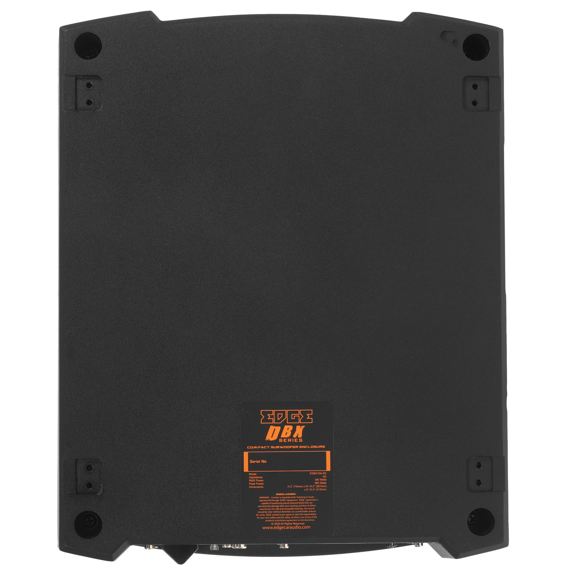5366965 Автосабвуфер активный EDGE EDBX10A-E0 STDN-0108938 - Вид №2