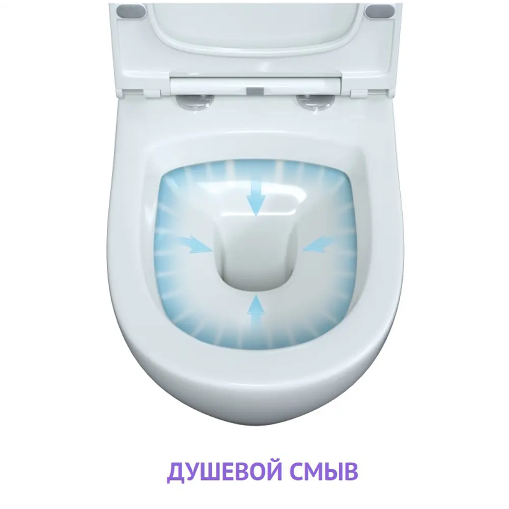 Комплект инсталляция с унитазом Berges Locus с кнопкой STLM-2058671 - Вид №2