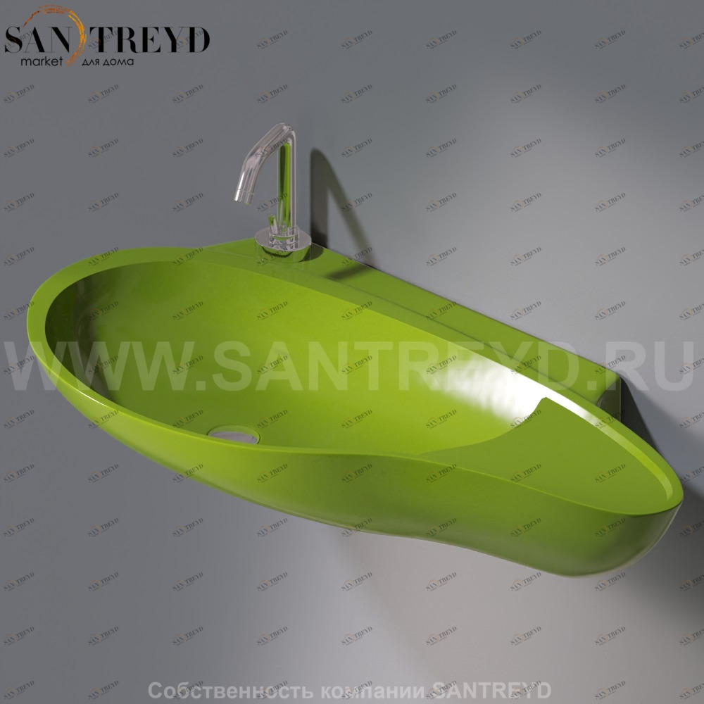 L500T0R1V4.121 Подвесная раковина настенная овальная A. e T. Italia SPOT AeT ITALIA ACCENT