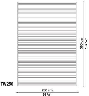 B&B Italia Outdoor Прямоугольный уличный коврик sun-id-1414804 - Вид №2