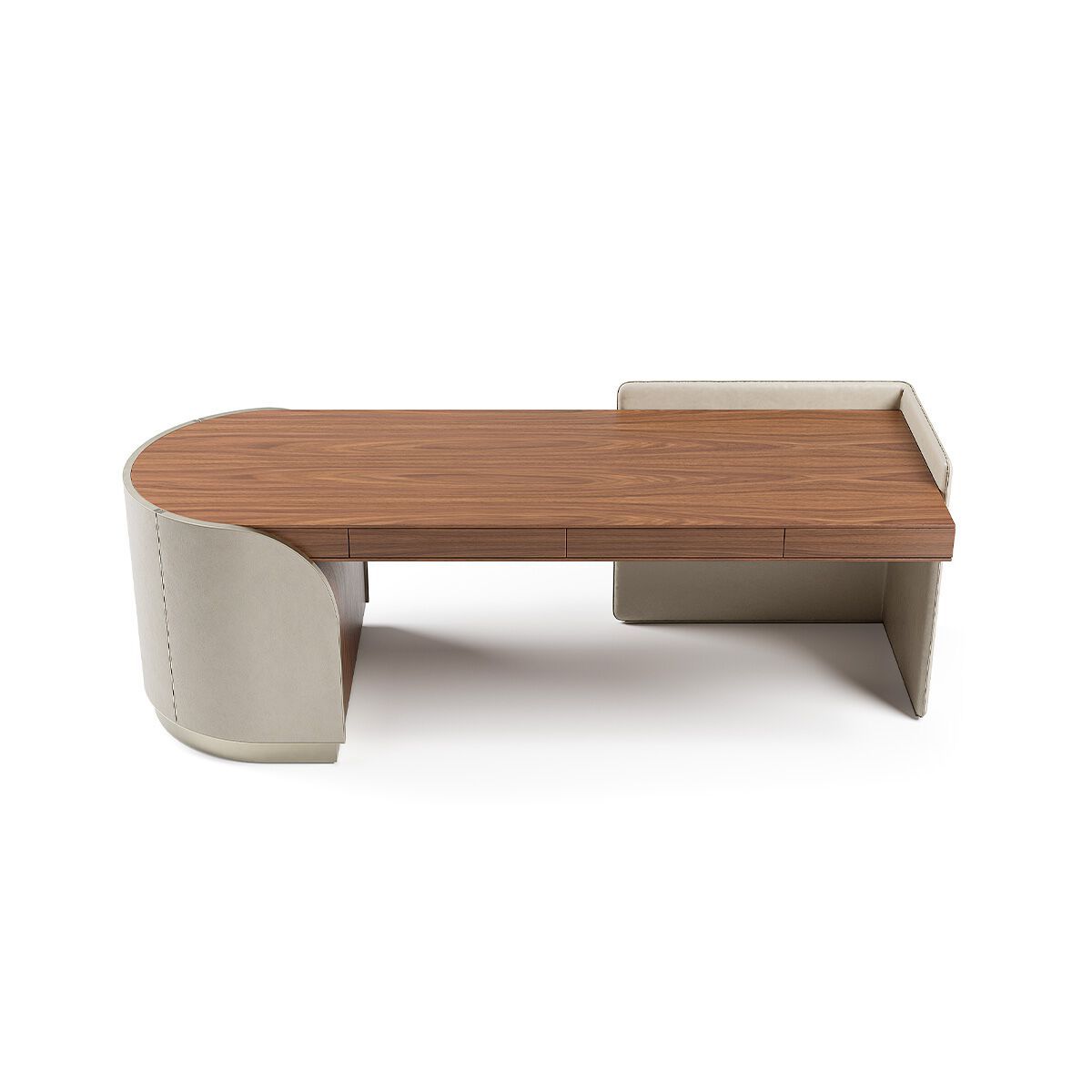 Кожаный стол с ящиками Capital Collection Duna ARCH-00135864 - Вид №23