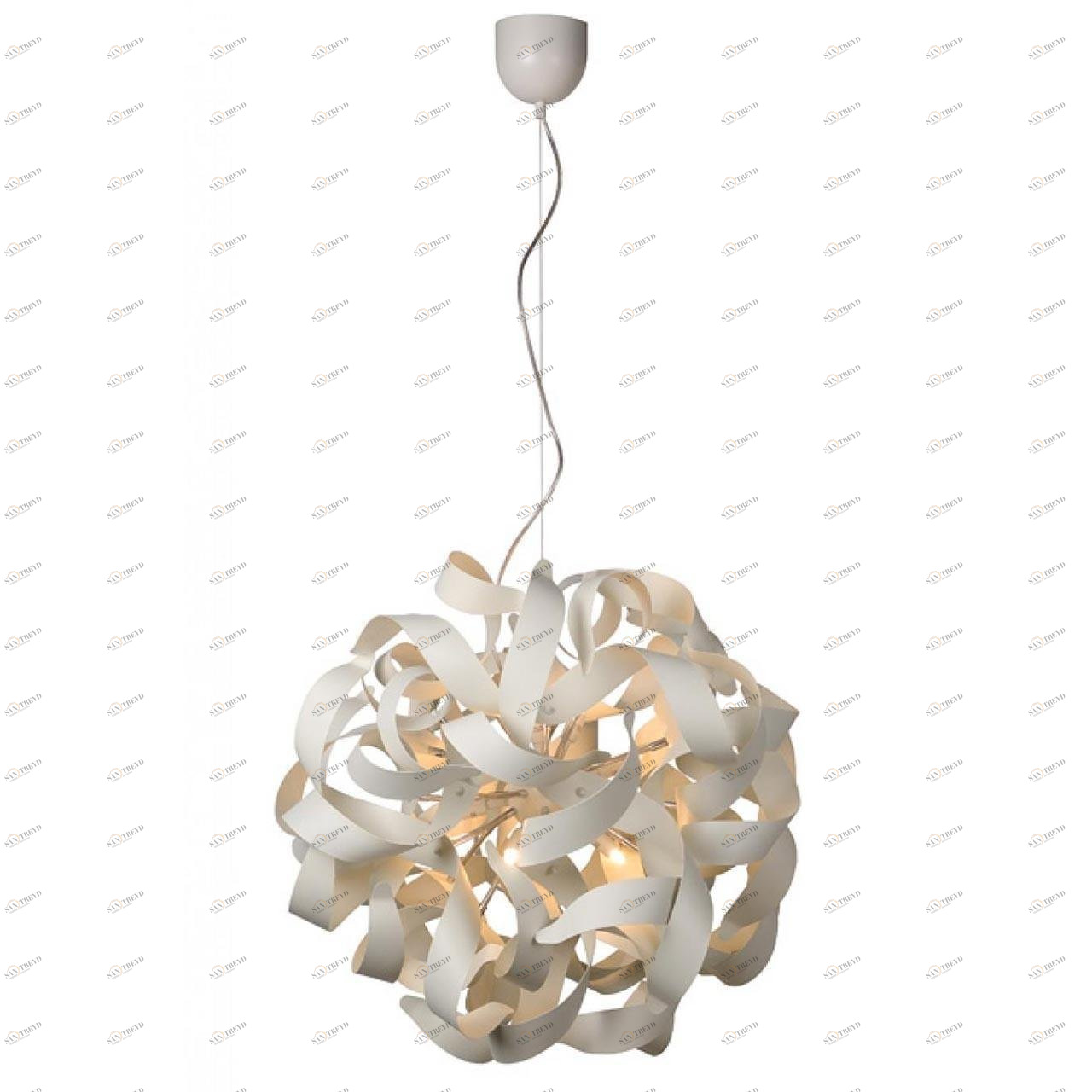 Подвесная светодиодная люстра Lucide Atoma 13408/48/31 белая LUCIDE ДИЗАЙНЕРСКИЕ, ATOMA 279894 Белый 