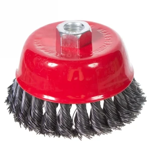 Щетка для УШМ из крученой проволоки Matrix 74628 100 мм 12529120 STLM-2200395