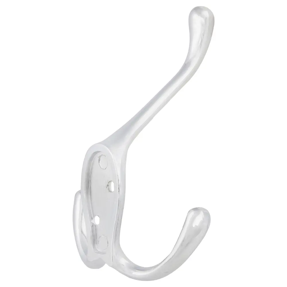 Крючок тройной, металл, цвет хром LAMPLANDIA STLM-2206165 - Вид №1