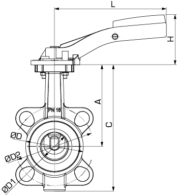 1390 02 00 VBF125Насосные группы » Esbe серии VBF100  - Вид №1