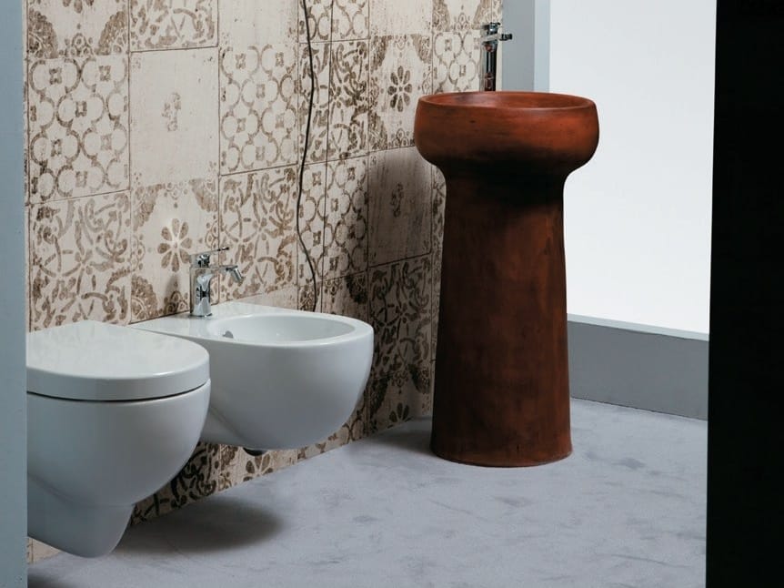 Керамическое подвесное биде Azzurra Ceramica облако ARCH-00049493 - Вид №5