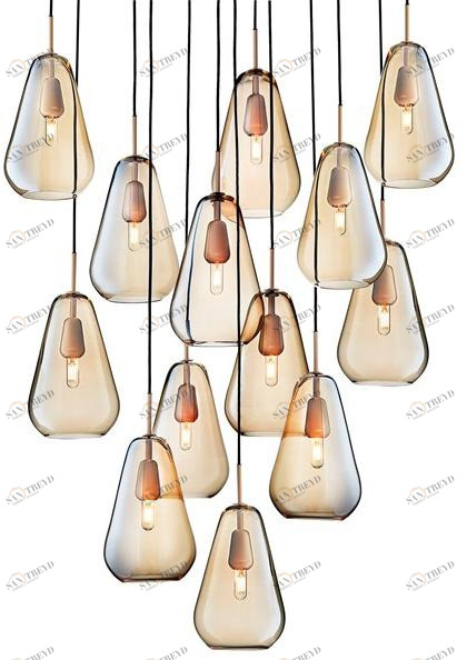 Nuura Подвесной светильник из дутого стекла Anoli 01130122