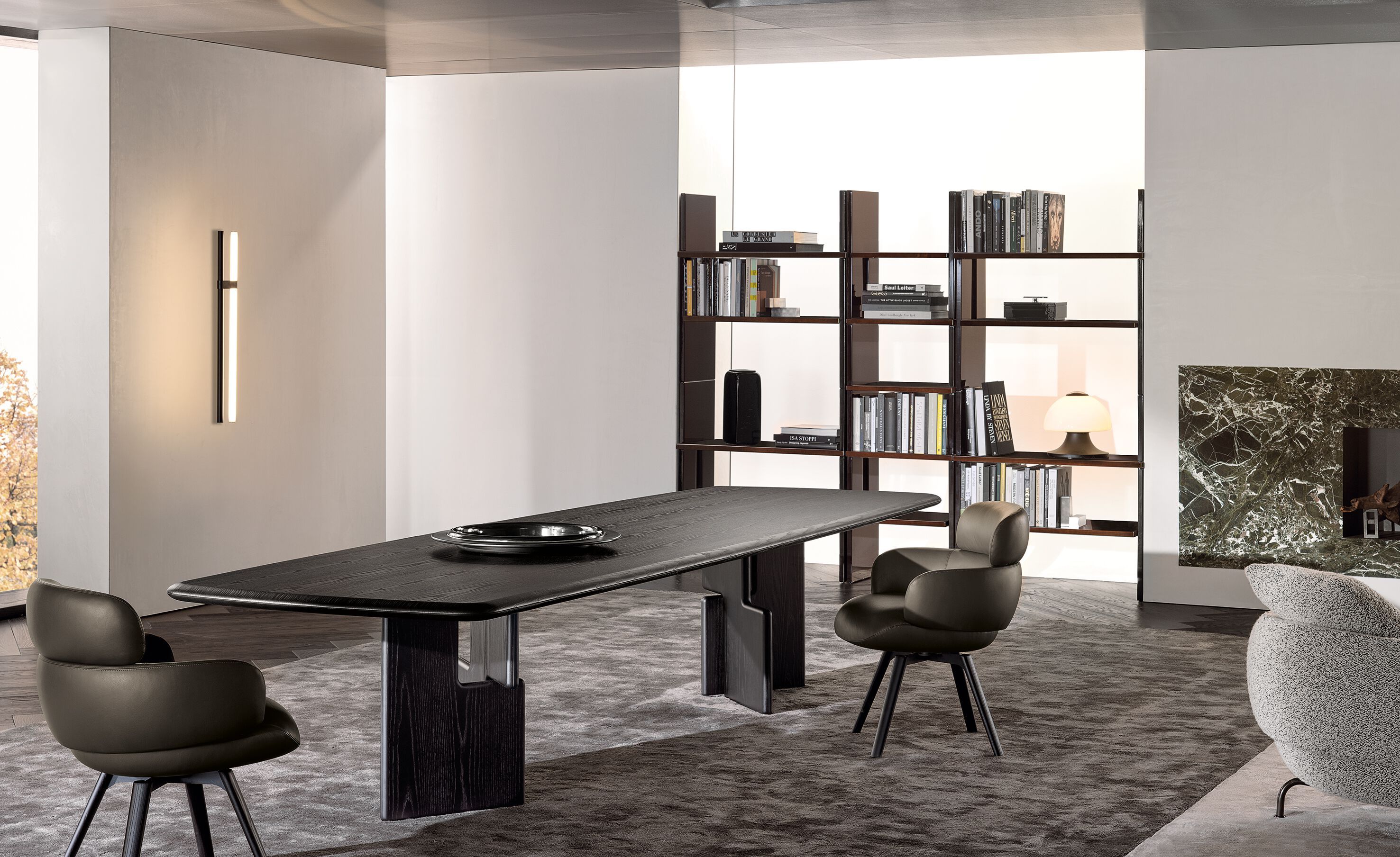 Прямоугольный стол из ясеня Minotti NICO ARCH-00053603 - Вид №1