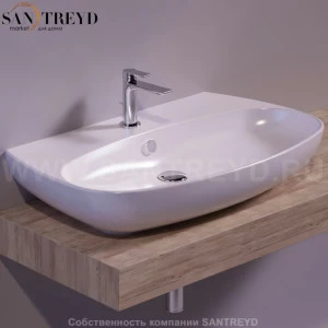 VI11BIANCO Подвесная раковина настенная овальная Simas Vignoni белая