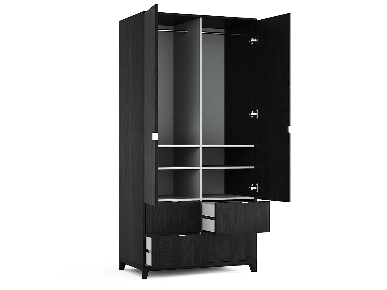 IDC018006000 The IDEA Шкаф CASE №4 - 1000  - Вид №2