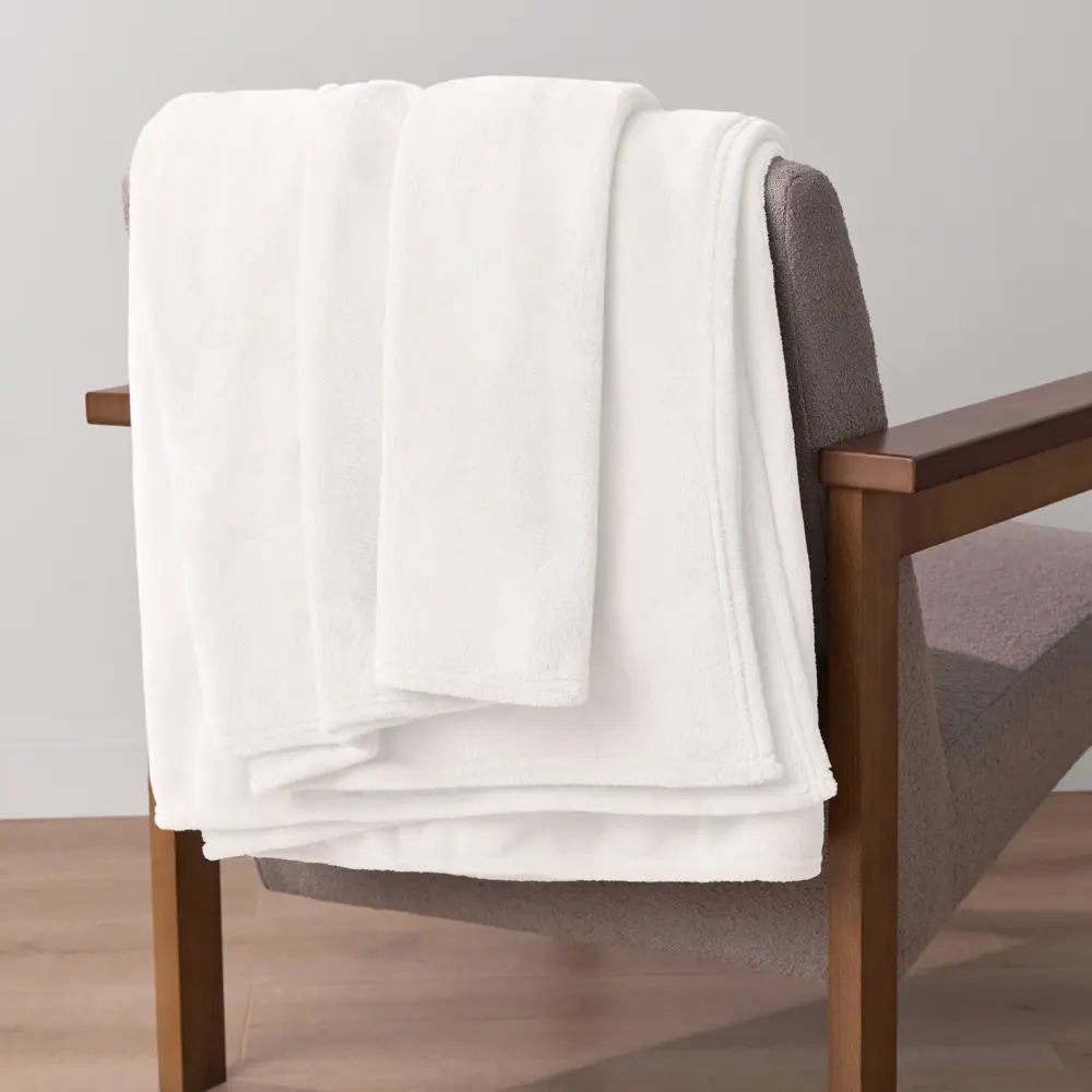 Плед KREAFORTA Flandria 200x220 см микрофибра цвет экрю STLM-2025700