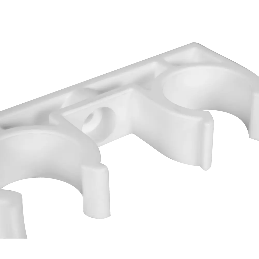Двойная настенная опора ПОЛИТЭК для труб 20 мм 13565908 STLM-0805880 - Вид №1