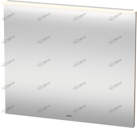 XL749508686 X-Large Зеркало с подсветкой Капучино глянцевый лак Duravit