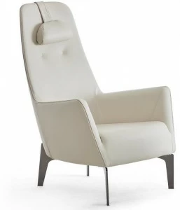 Dema Кожаное кресло с высокой спинкой