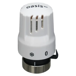 Термостатическая головка жидкостная Oasis Eco T101 M30x1.5 белая