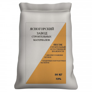 82198021 Песок строительный естественной влажности 30 кг
