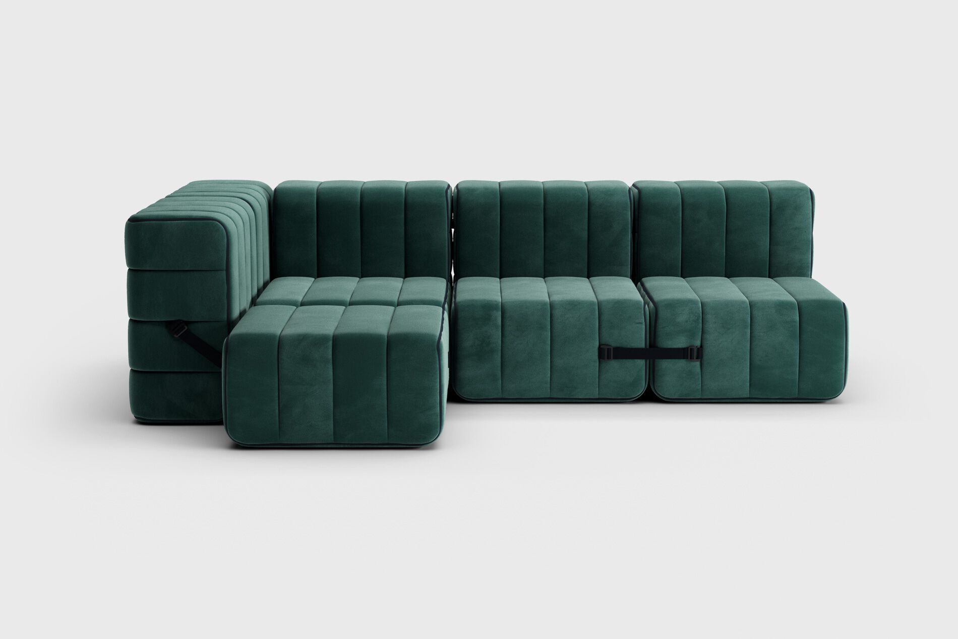 Модульный угловой диван из ткани AMBIVALENZ Curt ARCH-00061719 - Вид №13