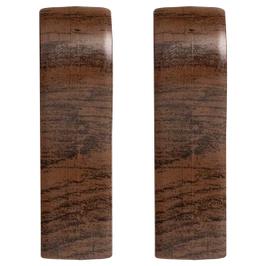 Соединитель для плинтуса Pro Дом 5.5 см ПВХ цвет дуб венге 2 шт.