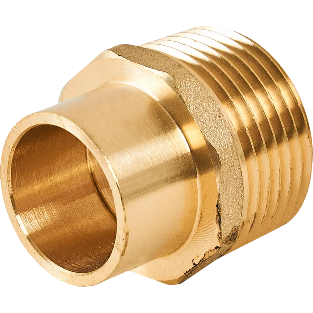 Муфта переходная Hailiang ø1"x22 мм наружная резьба медь STLM-2079297