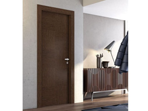 Распашная дверь из шпона