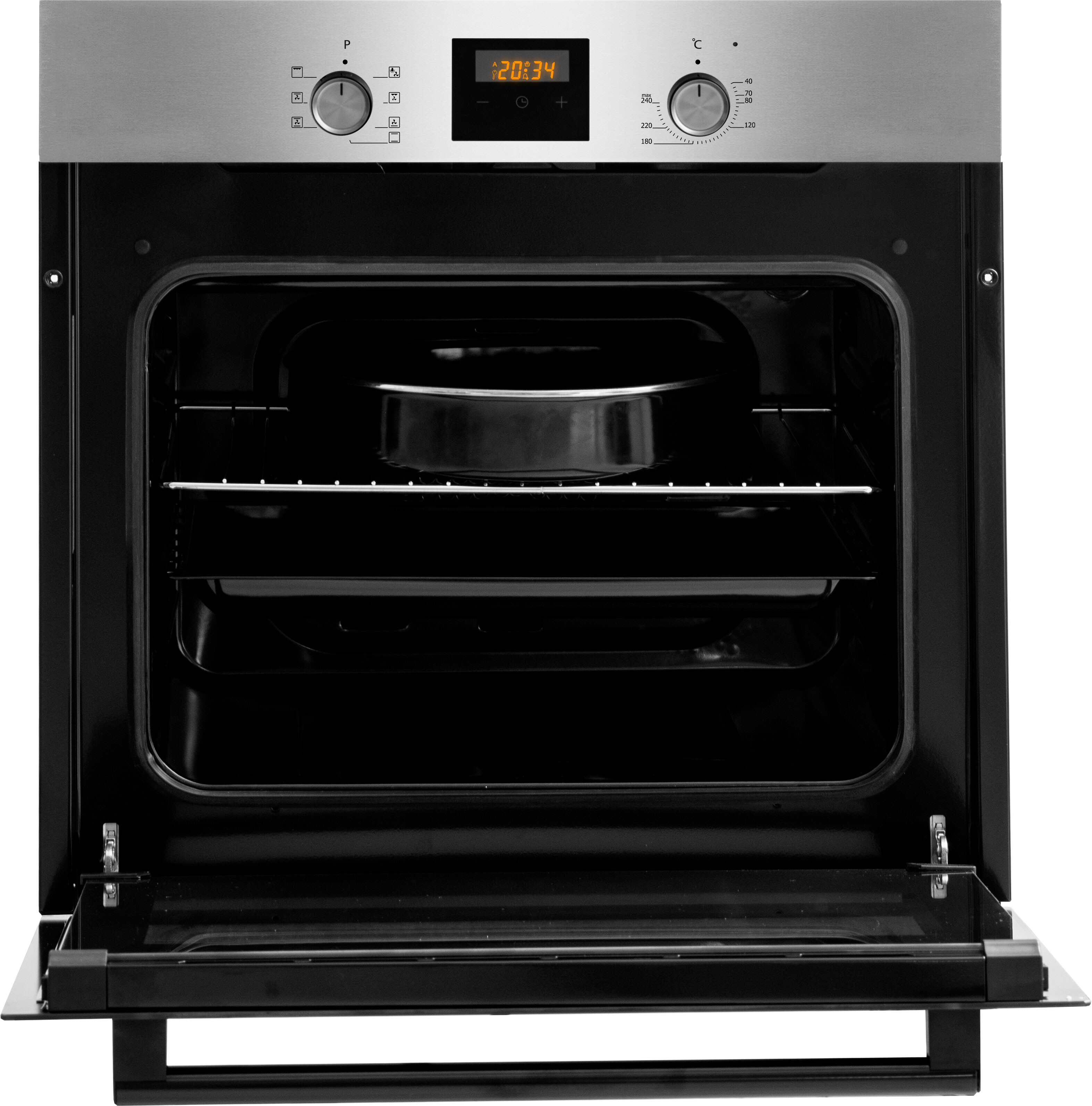 9125101 Электрический духовой шкаф Simfer B6EM56024 серебристый STDN-0023555 - Вид №2