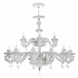 Люстра 18 рожков LP008 Swarovski Rose BS Collection Lampadari