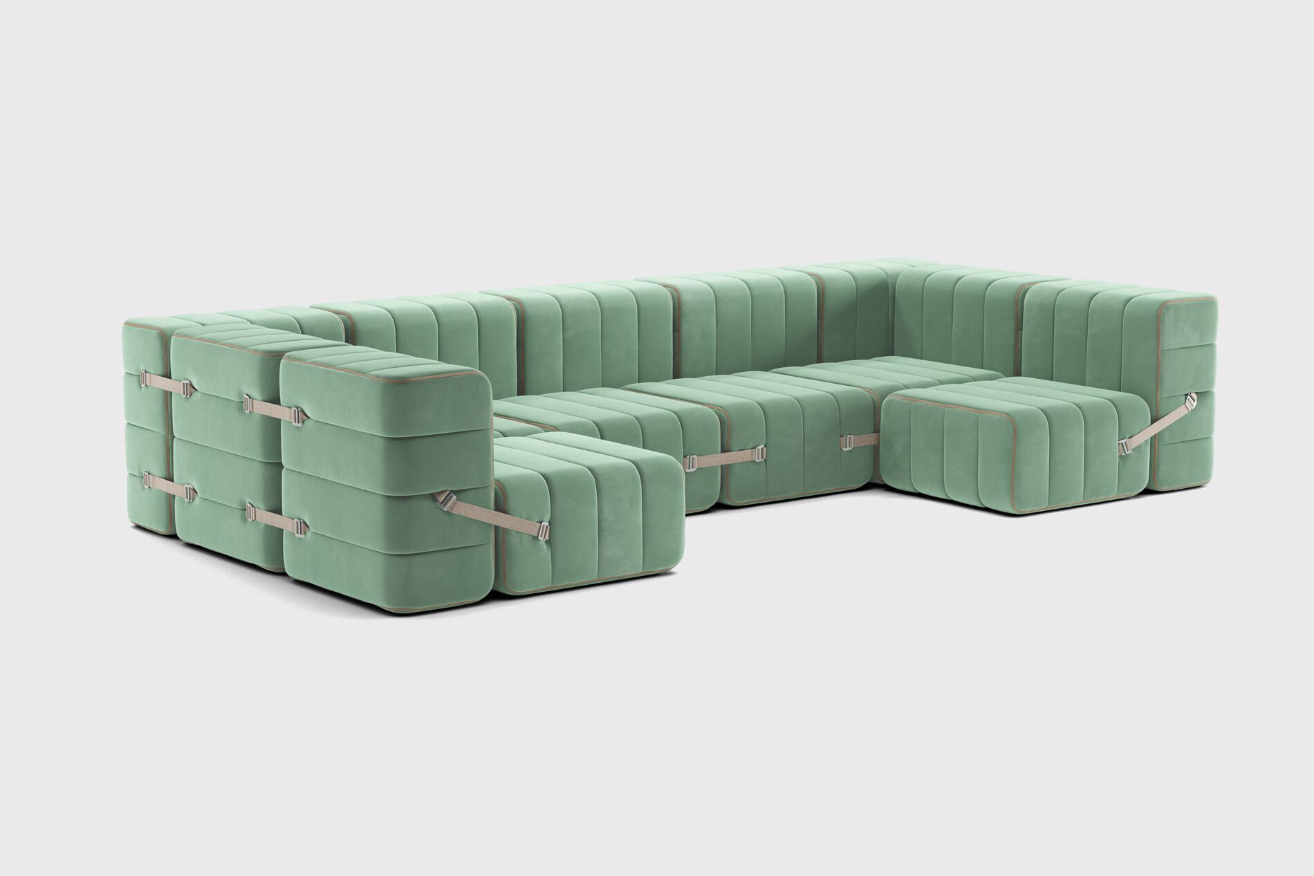 Модульный тканевый диван AMBIVALENZ Curt ARCH-00133274 - Вид №13