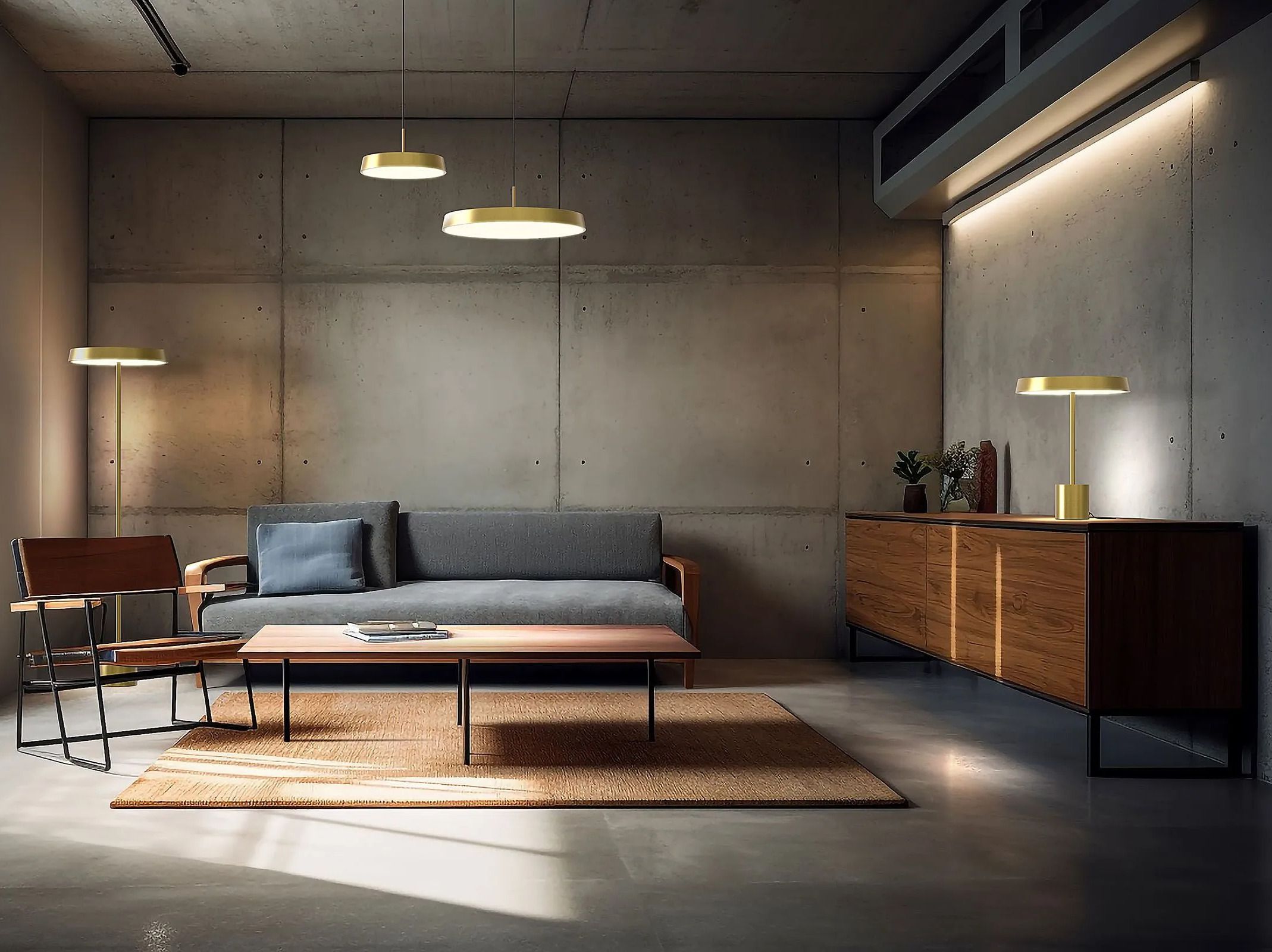 Металлический светодиодный торшер Valaisin Grönlund Kimber ARCH-00150845 - Вид №9