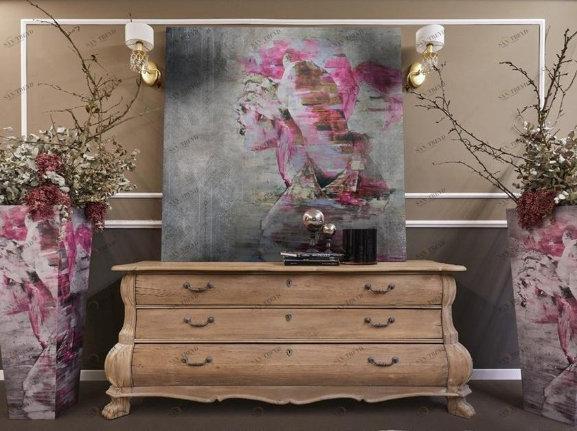 MOMENTI Авторский художественный принт Crazy home paintings Mg-019