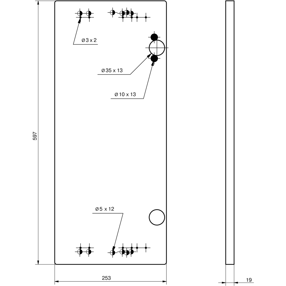 Фасад кухонного шкафа Инта 59.7x25.3 см KONSENSA ЛДСП цвет белый Инта белая STLM-2024623 - Вид №8