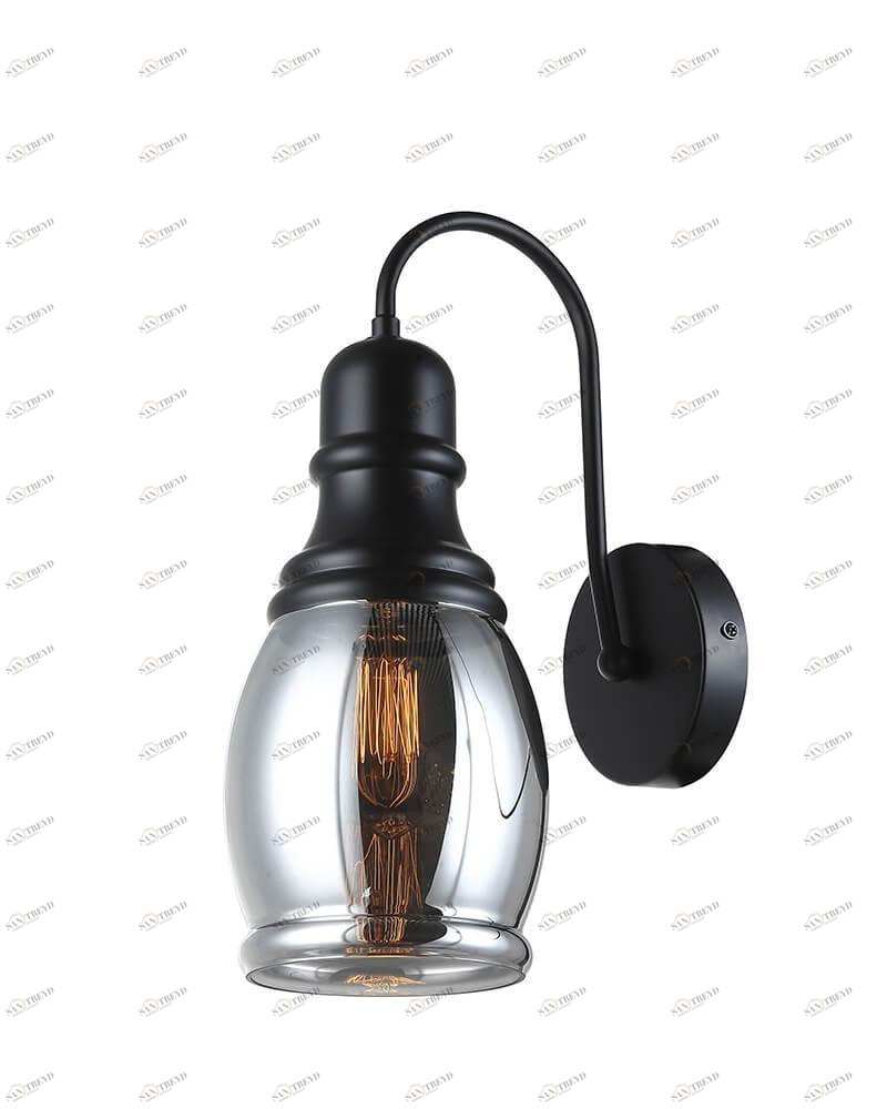 Бра настенное темно-серое Seven Fires "Сиджи" 43624.02.14.01 SEVEN FIRES СИДЖИ 00-3929692 Серый 