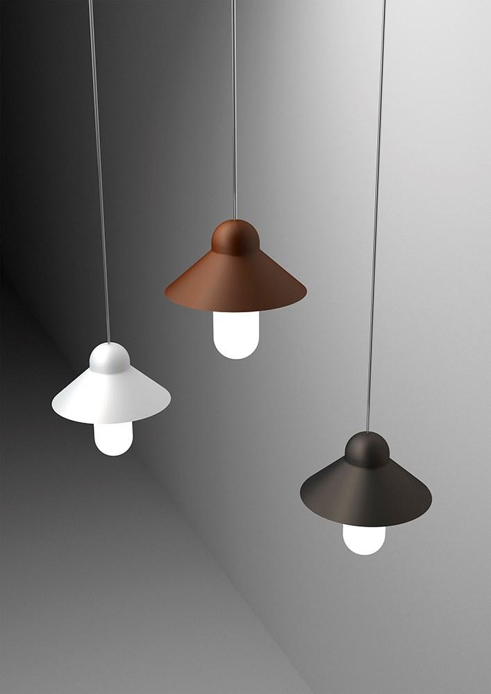 Alma light Светодиодная подвесная лампа из железа Capsulehat 5520 - Вид №1