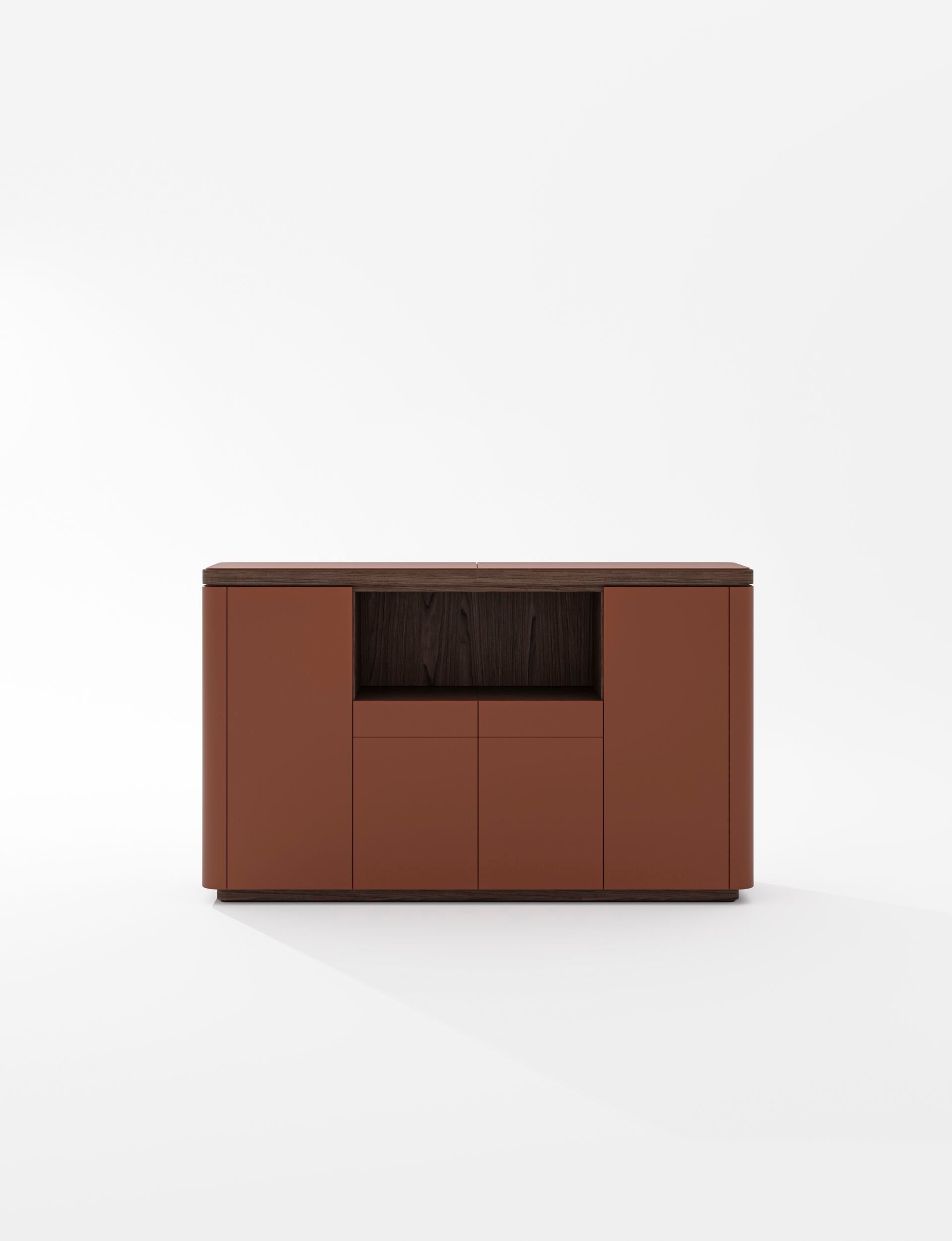 Кожаный офисный шкаф PROF Flow ARCH-00123767 - Вид №37