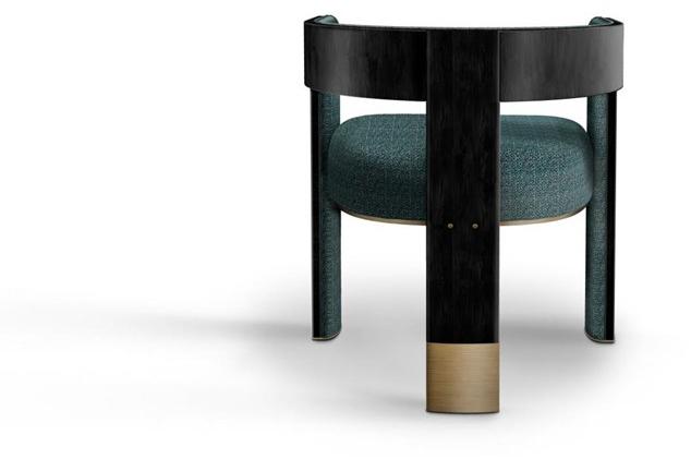 Porustudio Стул с обивкой и подлокотниками Brooklyn sun-id-1467183 - Вид №2