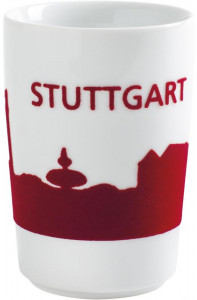 394605A26392C Пять чувств макси-чашки 0,35 л сенсорный! Очертания Штуттгарт гниль Kahla-porzellan