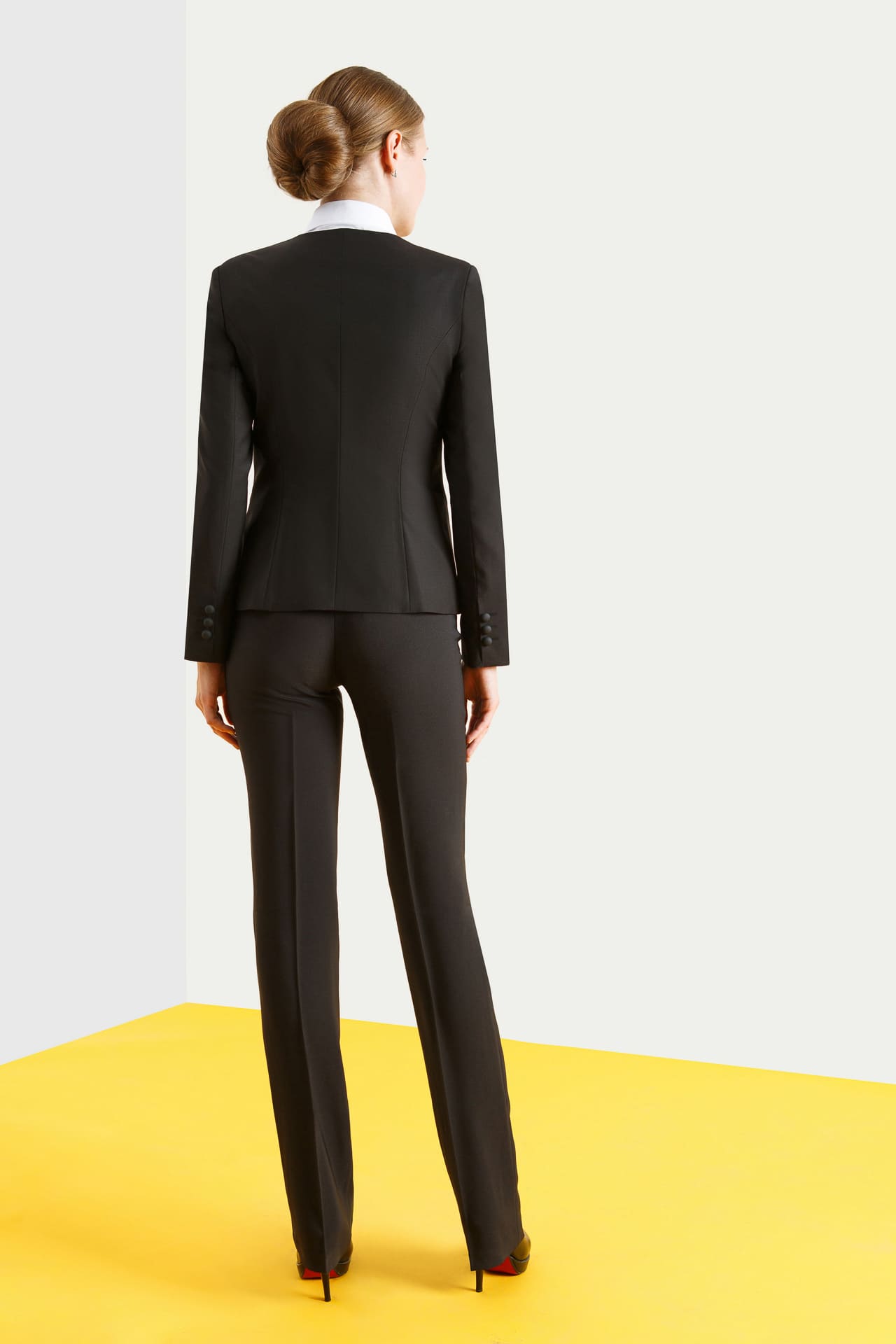 62861 Брюки  женские черные El-Risto  Одежда для официантов  размер 50  - Вид №8