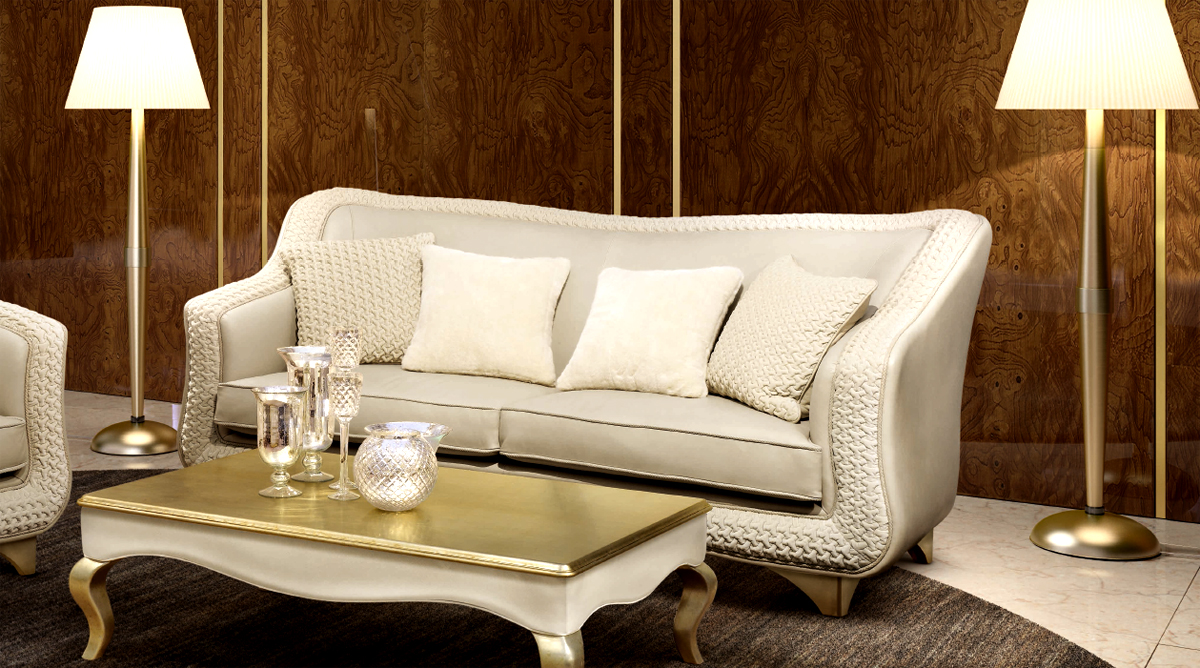 Диван  BM STYLE PUCCINI PELLE 