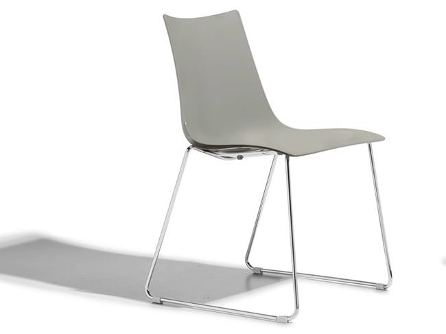 Штабелируемый стул для саней из инженерного пластика S-CAB Zebra Tecnopolimer ARCH-00055224