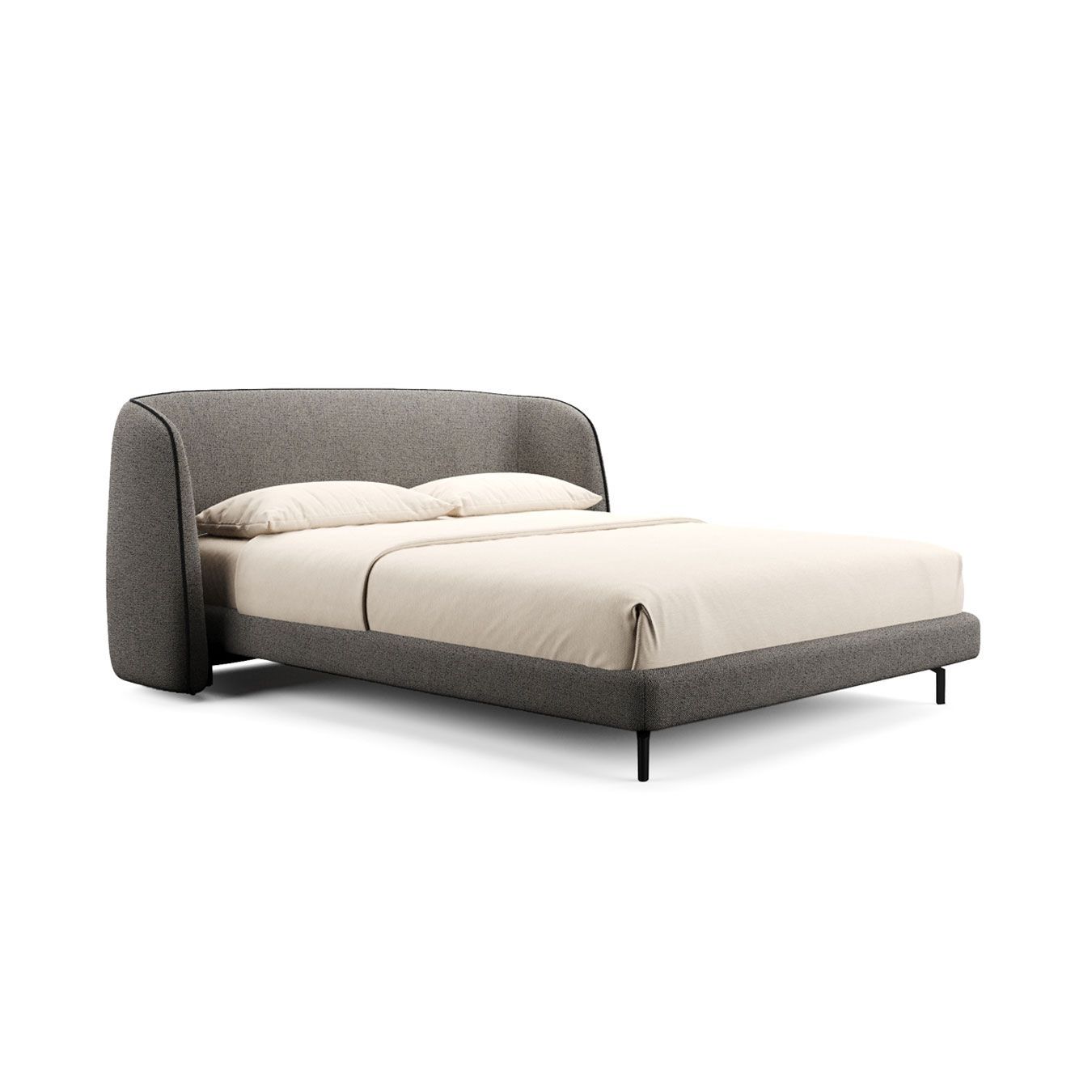 Тканевая кровать с мягким изголовьем Liu Jo Living Collection CAILLOU UP ARCH-00132560 - Вид №6