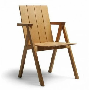 Nikari Стул складной из дуба с подлокотниками Arkipelago