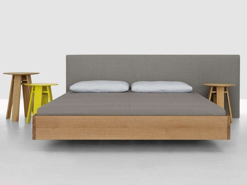 ZEITRAUM Двуспальная кровать из массива дерева с мягким изголовьем sun-id-1448440 - Вид №2