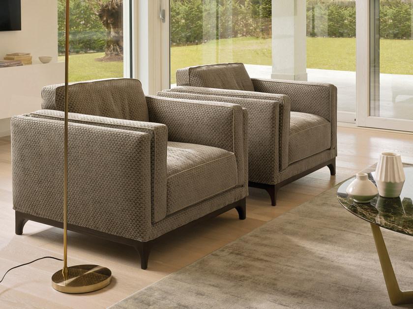 CTS SALOTTI Кресло из ткани с подлокотниками Time sun-id-1424269 - Вид №1