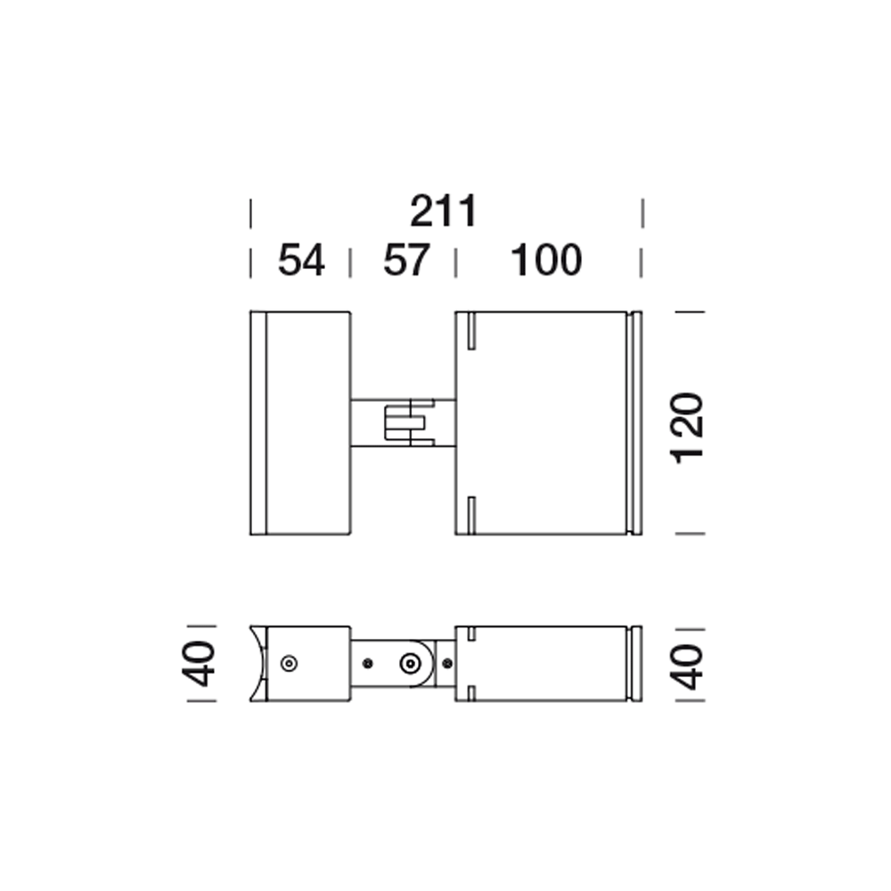 8720101 Уличное освещение  Platek TARGET SMALL Su palo  TARGET SMALL On pole - 4 LED RGBW 9°  - Вид №2