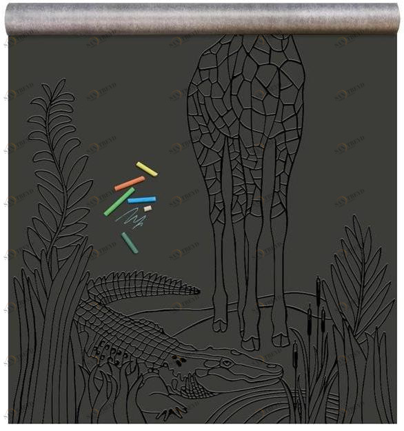 Groovy Magnets Магнитные виниловые обои Chalkboard Kmb-ju-gi-bl