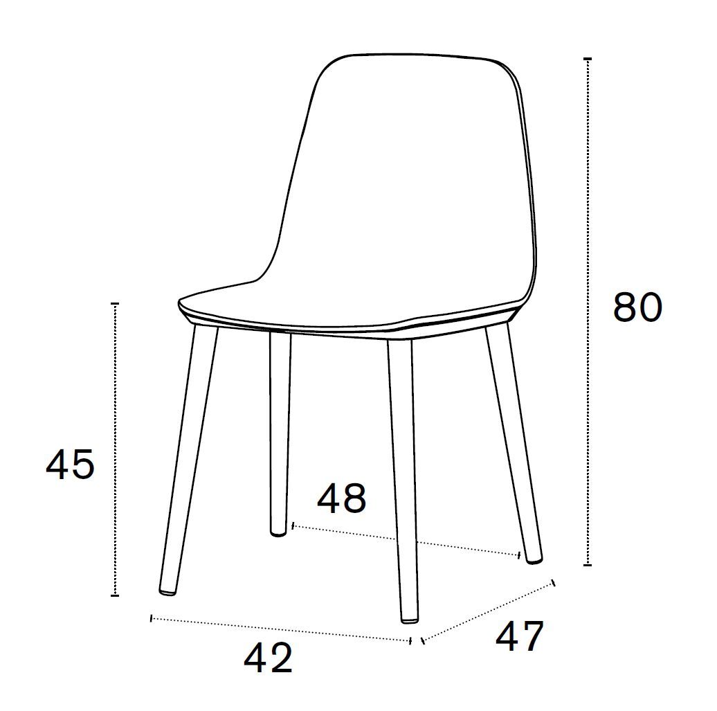 Тканевый стул TREKU Bisell ARCH-00011208 - Вид №1