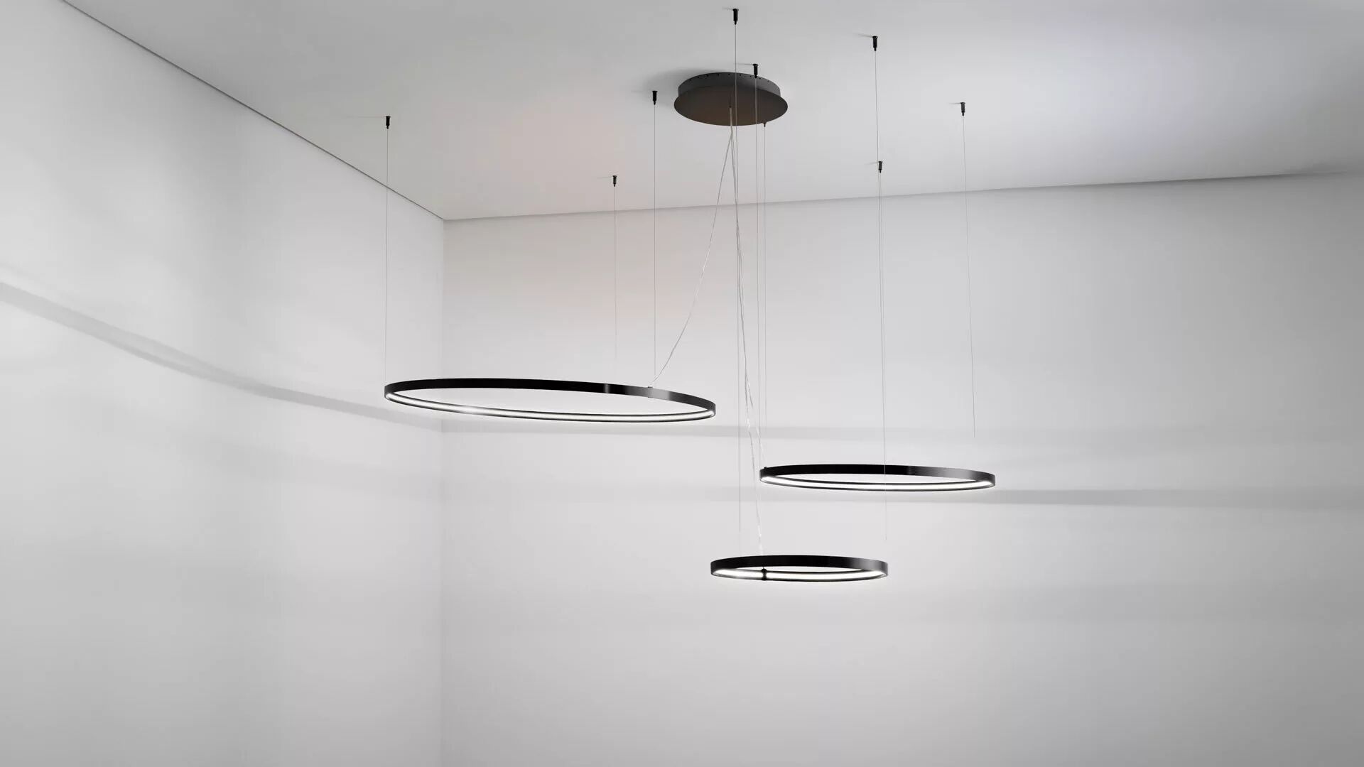 Металлический подвесной светильник ZAVA кольца ARCH-00025384 - Вид №1