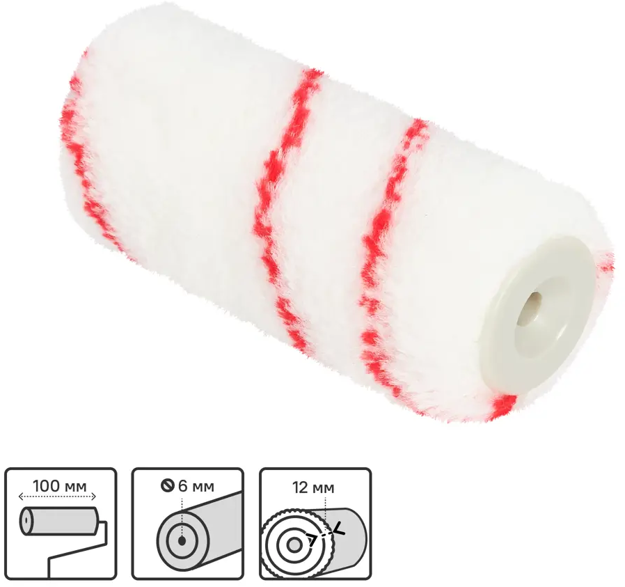 Сменный валик MASTER COLOR для малярных работ с экономичным нанесением 83683281