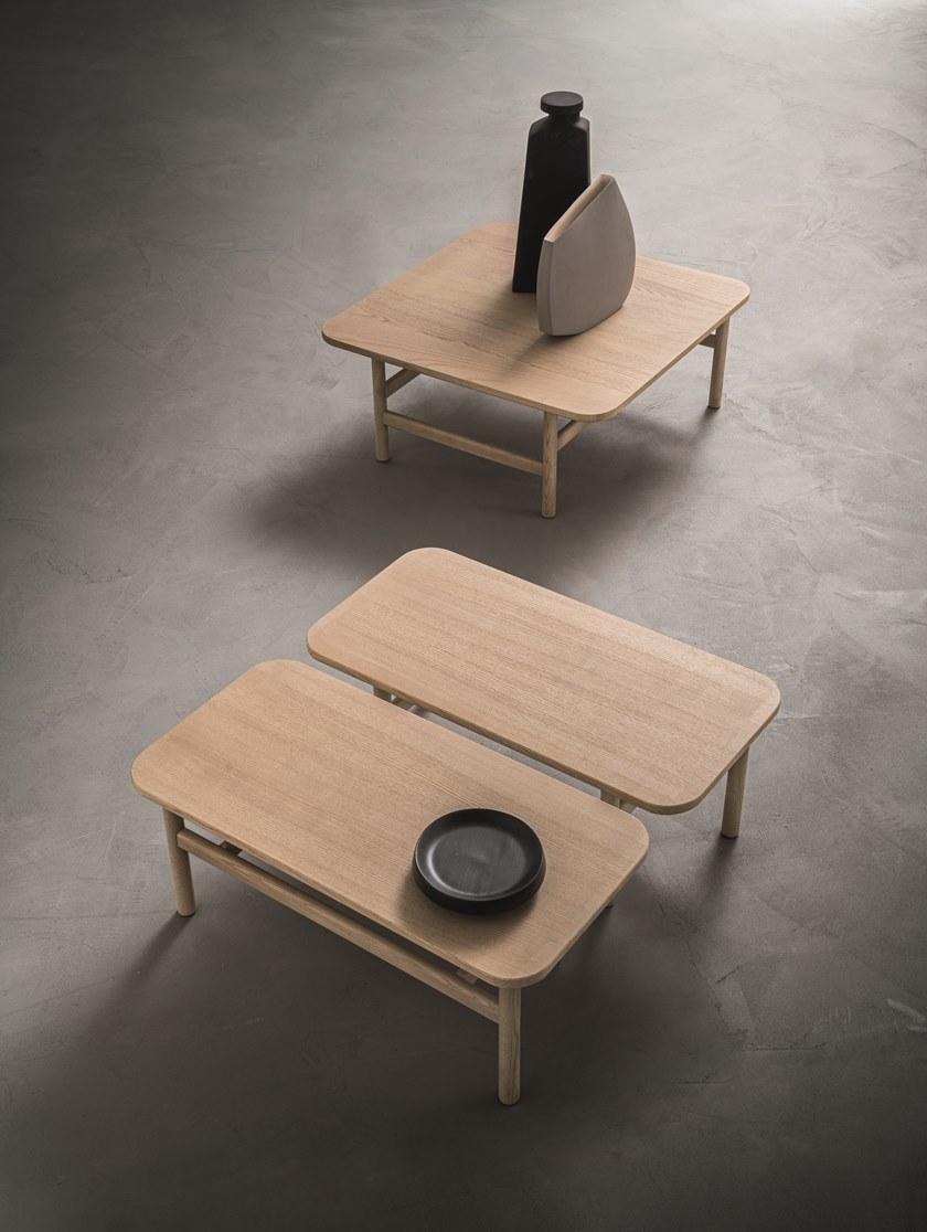 ZANETTE Прямоугольный журнальный столик из дуба Hood sun-id-1501426 - Вид №4